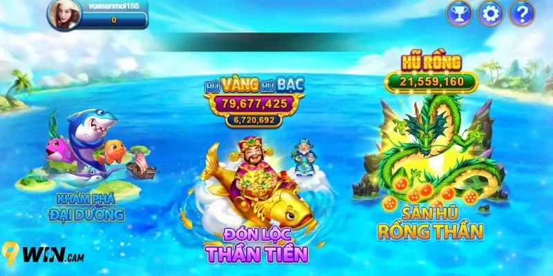 Mẹo chơi giúp tăng lượng xu bắn cá tại 9win